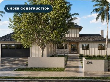 Renovation underway at 2206 Francisco Drive in Newport Beach